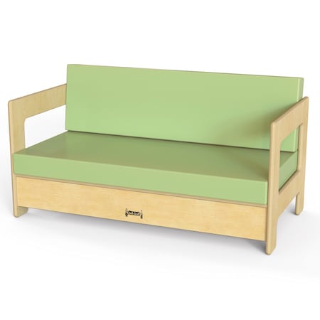 Jonti-Craft Living Room Couch, Key Lime 3785JC